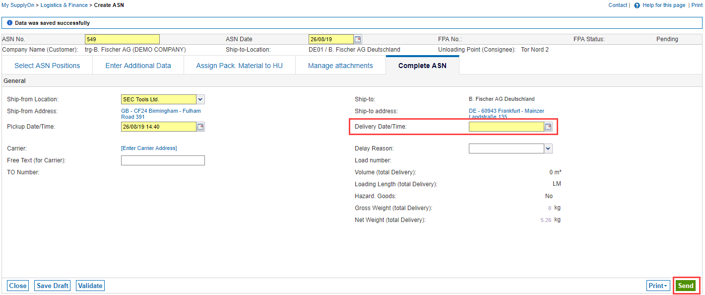 ASN Error handling 11